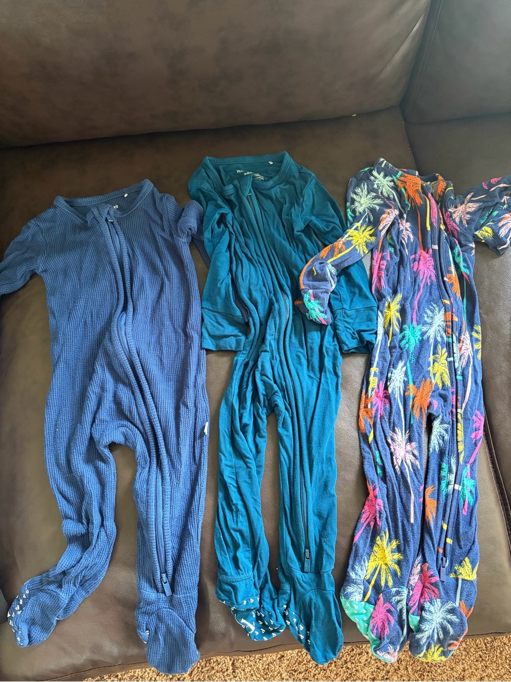 3 Pairs of Posh Peanut Pajamas 12-18 month